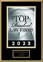 Top Ranked Law Firms Award 2021
