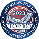 American Top 100 Criminal Defense Attorneys 2021 Award