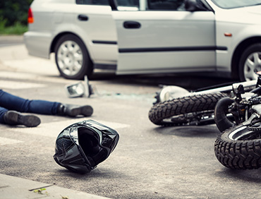 Motorcycle accident injury claim